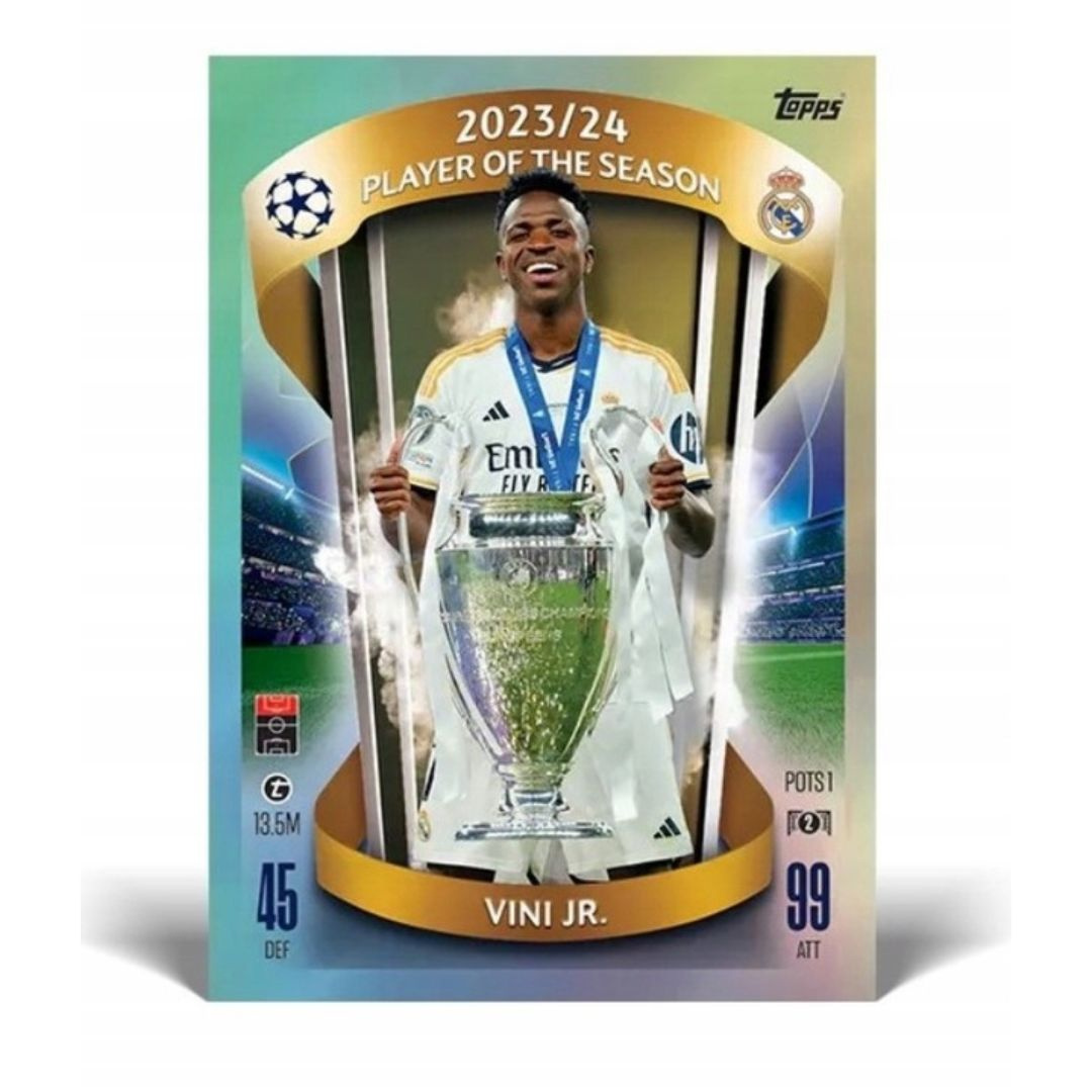 Topps Match Attax Season Year 2024-25 Flow Pack Rs. 25.00 | SAMS TOY